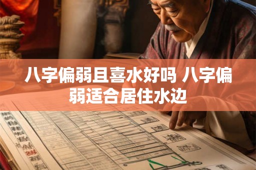八字偏弱且喜水好吗 八字偏弱适合居住水边
