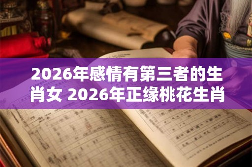 2026年感情有第三者的生肖女 2026年正缘桃花生肖