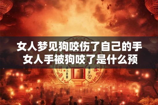 女人梦见狗咬伤了自己的手 女人手被狗咬了是什么预兆