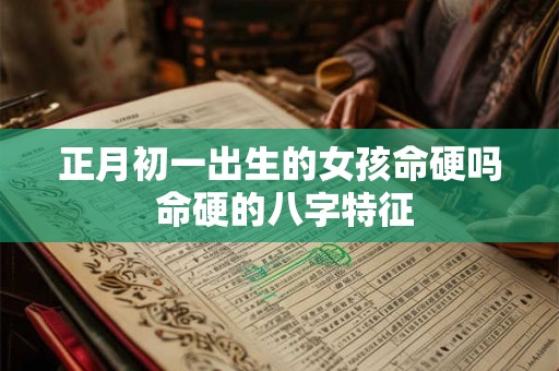 正月初一出生的女孩命硬吗 命硬的八字特征