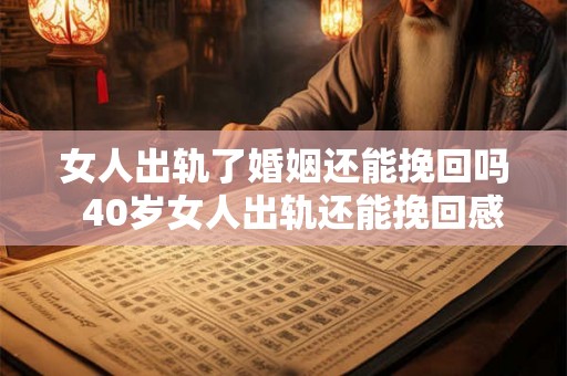 女人出轨了婚姻还能挽回吗 40岁女人出轨还能挽回感情吗 女人出轨了婚姻还能挽回吗 40岁女人出轨还能挽回感情吗