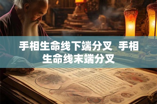 手相生命线下端分叉  手相生命线末端分叉