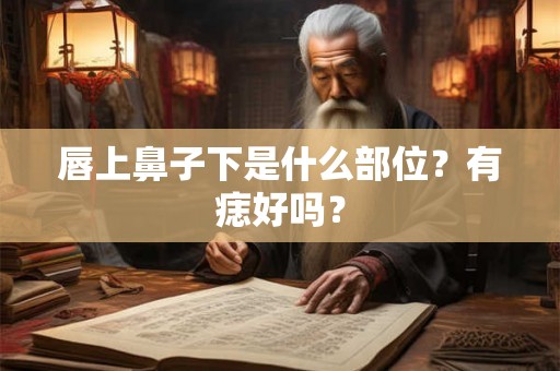 唇上鼻子下是什么部位?有痣好吗? 唇上鼻子下是什么部位?有痣好吗?