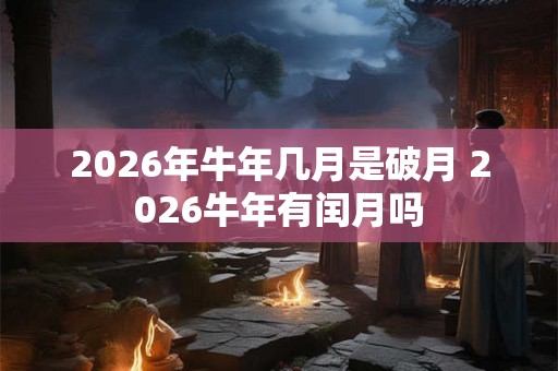 2026年牛年几月是破月 2026牛年有闰月吗
