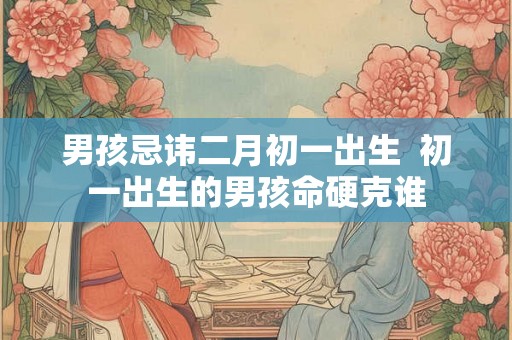 男孩忌讳二月初一出生  初一出生的男孩命硬克谁