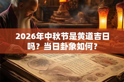 2026年中秋节是黄道吉日吗？当日卦象如何？