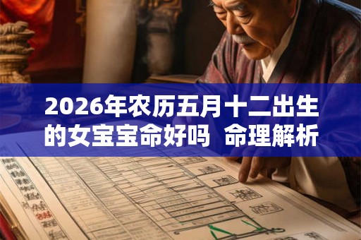 2026年农历五月十二出生的女宝宝命好吗  命理解析