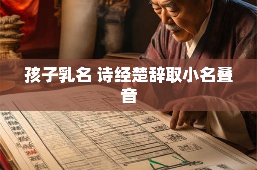 孩子乳名 诗经楚辞取小名叠音