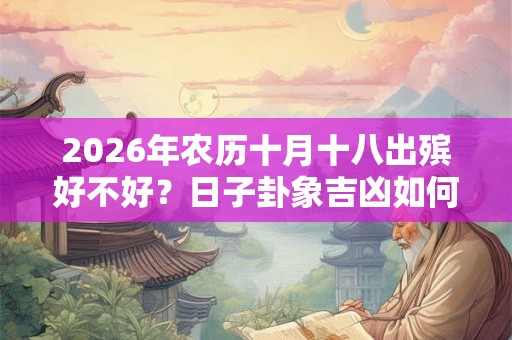 2026年农历十月十八出殡好不好？日子卦象吉凶如何？