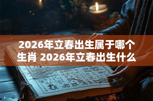 2026年立春出生属于哪个生肖 2026年立春出生什么命