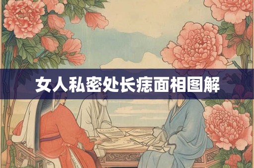 女人私密处长痣面相图解