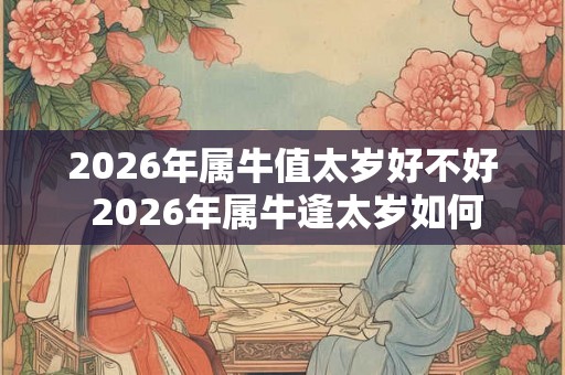 2026年属牛值太岁好不好 2026年属牛逢太岁如何