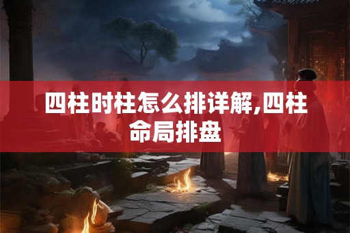 四柱时柱怎么排详解,四柱命局排盘 四柱时柱怎么排详解,四柱命局排盘