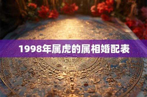 1998年属虎的属相婚配表 1998年属虎的属相婚配表