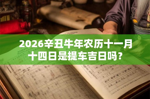 2026辛丑牛年农历十一月十四日是提车吉日吗? 2026辛丑牛年农历十一月十四日是提车吉日吗?