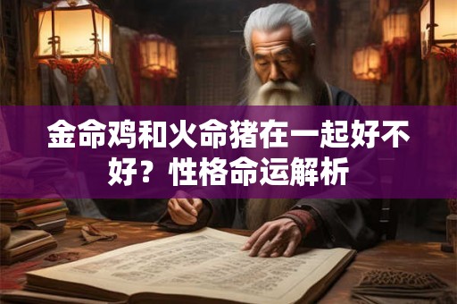 金命鸡和火命猪在一起好不好?性格命运解析 金命鸡和火命猪在一起好不好?性格命运解析