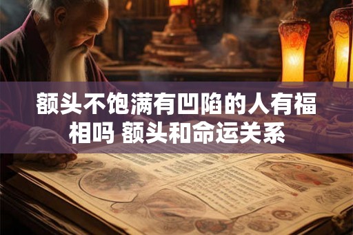 额头不饱满有凹陷的人有福相吗 额头和命运关系