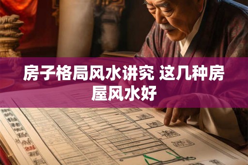 房子格局风水讲究 这几种房屋风水好