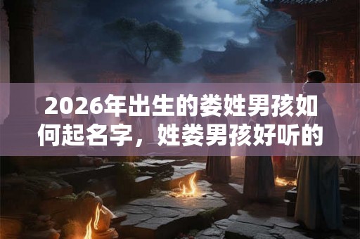 2026年出生的娄姓男孩如何起名字，姓娄男孩好听的名字
