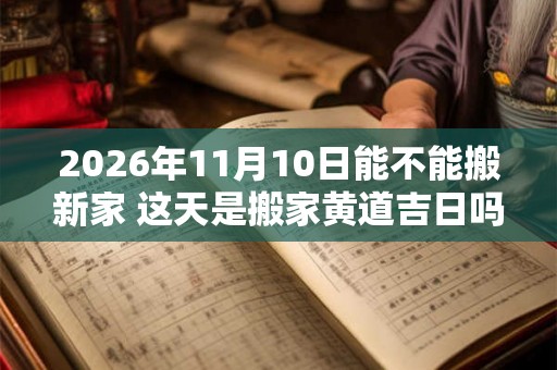 2026年11月10日能不能搬新家 这天是搬家黄道吉日吗