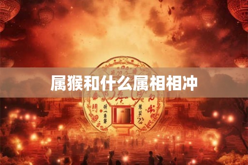 属猴和什么属相相冲