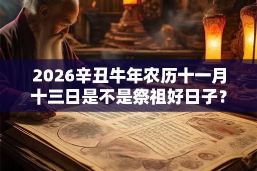 2026辛丑牛年农历十一月十三日是不是祭祖好日子？