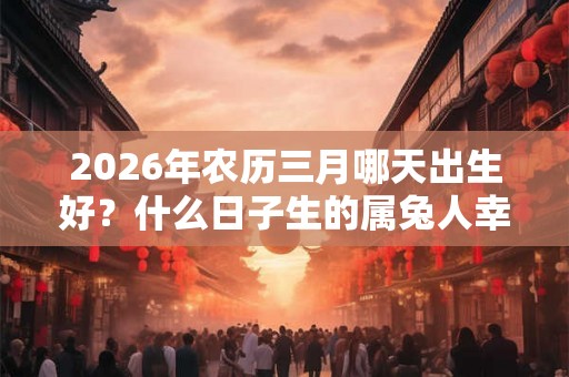 2026年农历三月哪天出生好?什么日子生的属兔人幸福 2026年农历三月哪天出生好?什么日子生的属兔人幸福