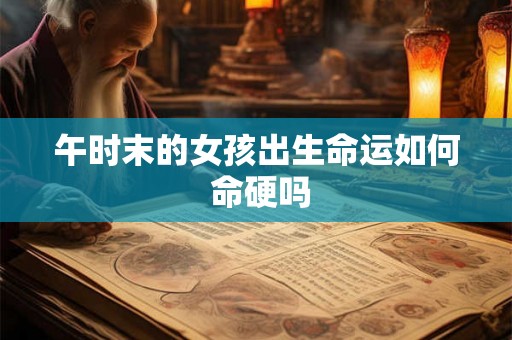 午时末的女孩出生命运如何 命硬吗
