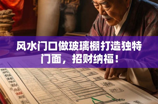 风水门口做玻璃棚打造独特门面，招财纳福！