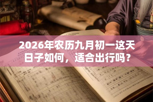 2026年农历九月初一这天日子如何，适合出行吗？