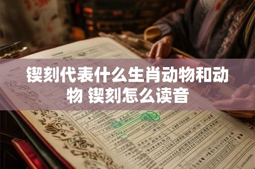 锲刻代表什么生肖动物和动物 锲刻怎么读音