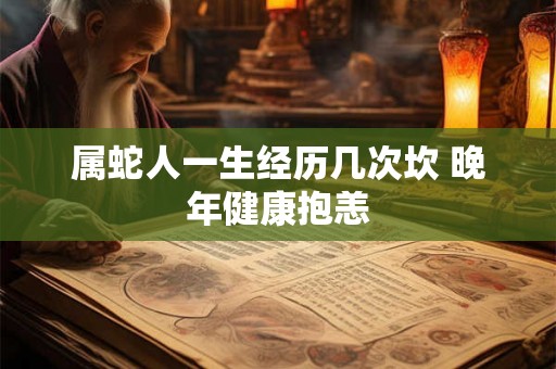 属蛇人一生经历几次坎 晚年健康抱恙
