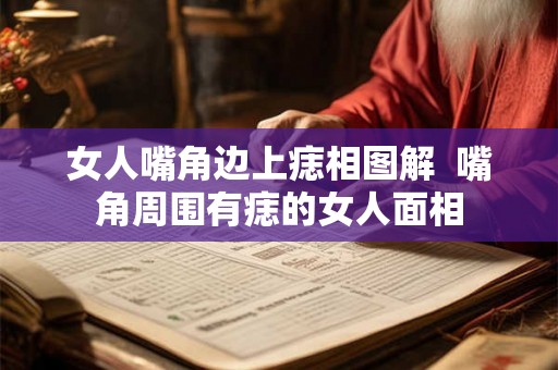 女人嘴角边上痣相图解 嘴角周围有痣的女人面相 女人嘴角边上痣相图解 嘴角周围有痣的女人面相
