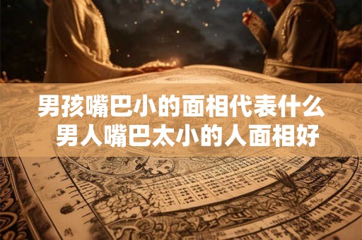 男孩嘴巴小的面相代表什么  男人嘴巴太小的人面相好不好