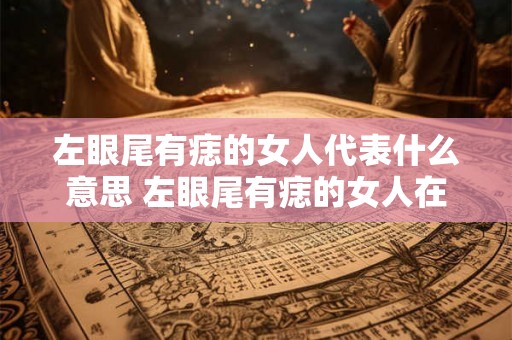 左眼尾有痣的女人代表什么意思 左眼尾有痣的女人在面相学中有何寓意