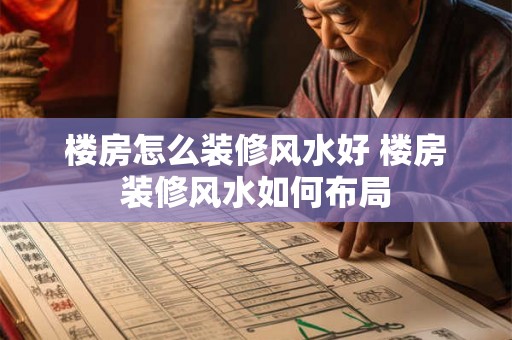 楼房怎么装修风水好 楼房装修风水如何布局
