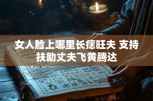 女人脸上哪里长痣旺夫 支持扶助丈夫飞黄腾达 女人脸上哪里长痣旺夫 支持扶助丈夫飞黄腾达
