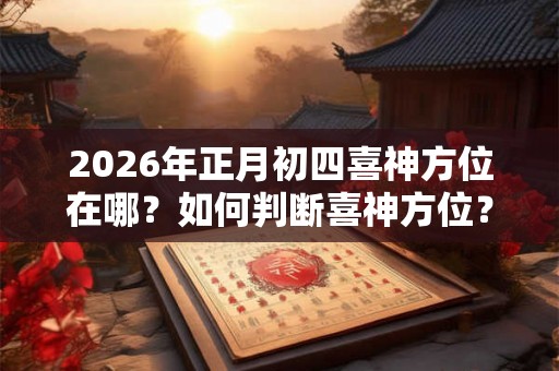 2026年正月初四喜神方位在哪？如何判断喜神方位？