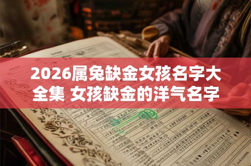 2026属兔缺金女孩名字大全集 女孩缺金的洋气名字