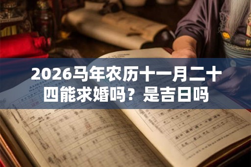 2026马年农历十一月二十四能求婚吗？是吉日吗