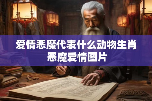 爱情恶魔代表什么动物生肖 恶魔爱情图片
