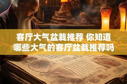 客厅大气盆栽推荐 你知道哪些大气的客厅盆栽推荐吗