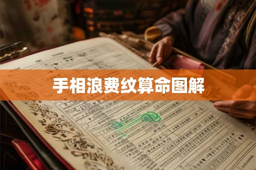 手相浪费纹算命图解
