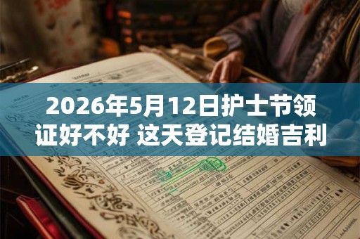 2026年5月12日护士节领证好不好 这天登记结婚吉利吗