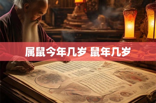 属鼠今年几岁 鼠年几岁 属鼠今年几岁 鼠年几岁