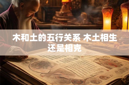 木和土的五行关系 木土相生还是相克