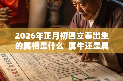2026年正月初四立春出生的属相是什么  属牛还是属虎