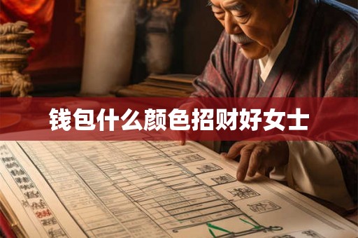 钱包什么颜色招财好女士