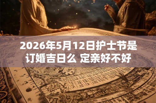 2026年5月12日护士节是订婚吉日么 定亲好不好