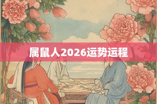 属鼠人2026运势运程